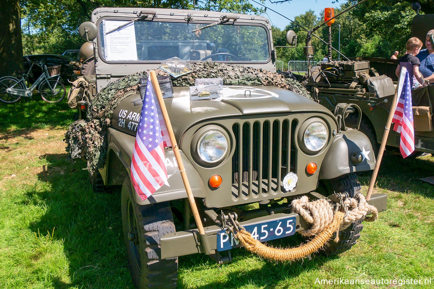 Jeep CJ-5 Swiss Army uit 1964